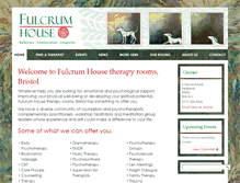Tablet Screenshot of fulcrumhouse.co.uk